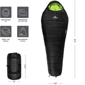Sleeping bag for backpacking